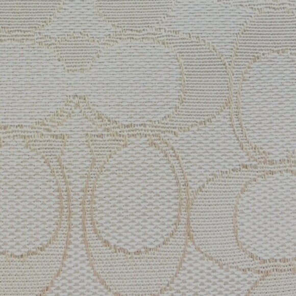 Coach Signature Jacquard Small Dufflette Beige Gold Shoulder Bag 25697 With COA - Picture 5 of 13